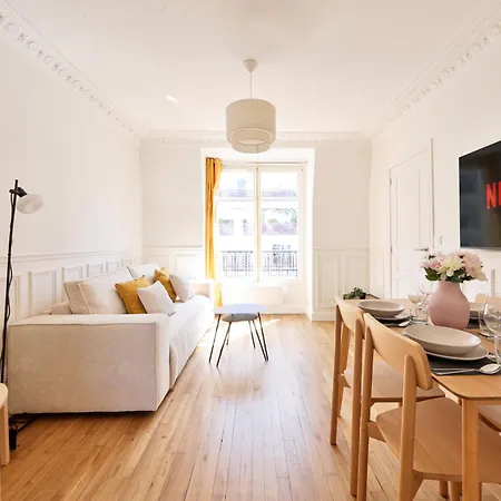 Chic Elegant 1br In Montmartre 18 District Lägenhet *