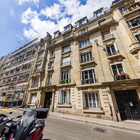 Apartamento Chic Elegant 1br In Montmartre 18 District París